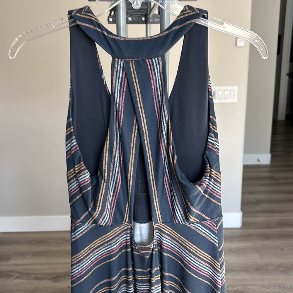 Prana Saxon Shell Stripe Dress (MEDIUM) - Picture 6 of 16